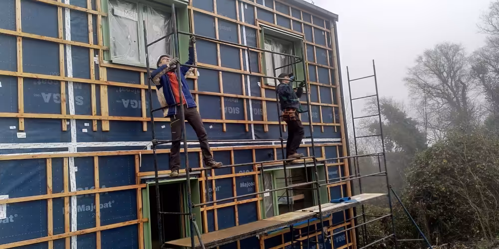 Montage d’échafaudage